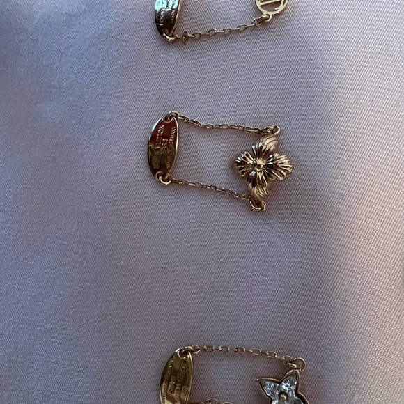 Never worn Louis Vuitton, Three "Blooming strass" rings - Picture 5 of 5